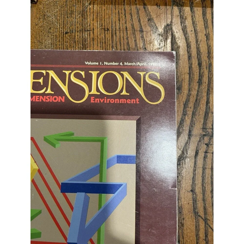 Vintage DIMENSIONS 4th Dimension (4D) Database Journal 1992 Set Vol 1 #1-4 Lot